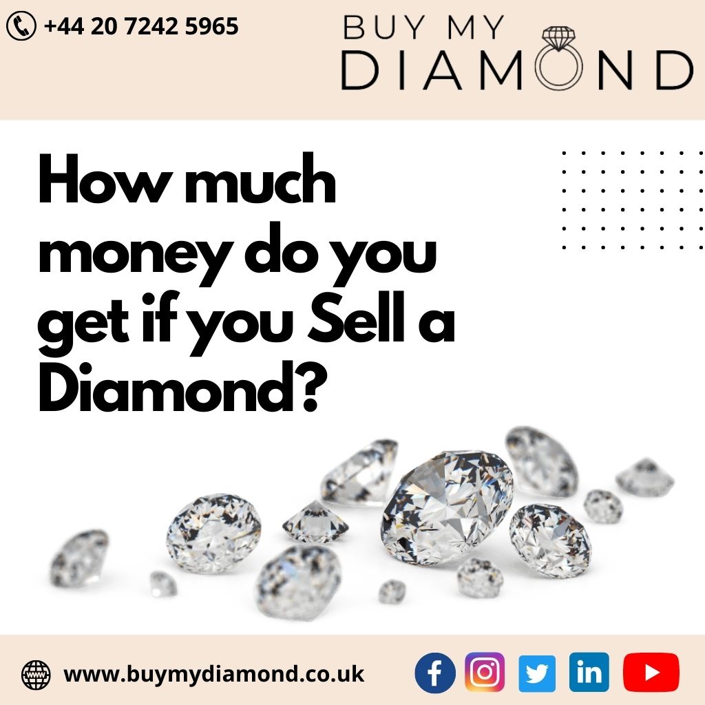 How much can you sell a diamond for outlet